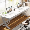 thumbnail image 1 of Tribesigns 2-Person Desk, 78.7-Inch Extra Long Desk, Large Double Computer Desk for Home Office, Work Desk (Only Table), 1 of 6