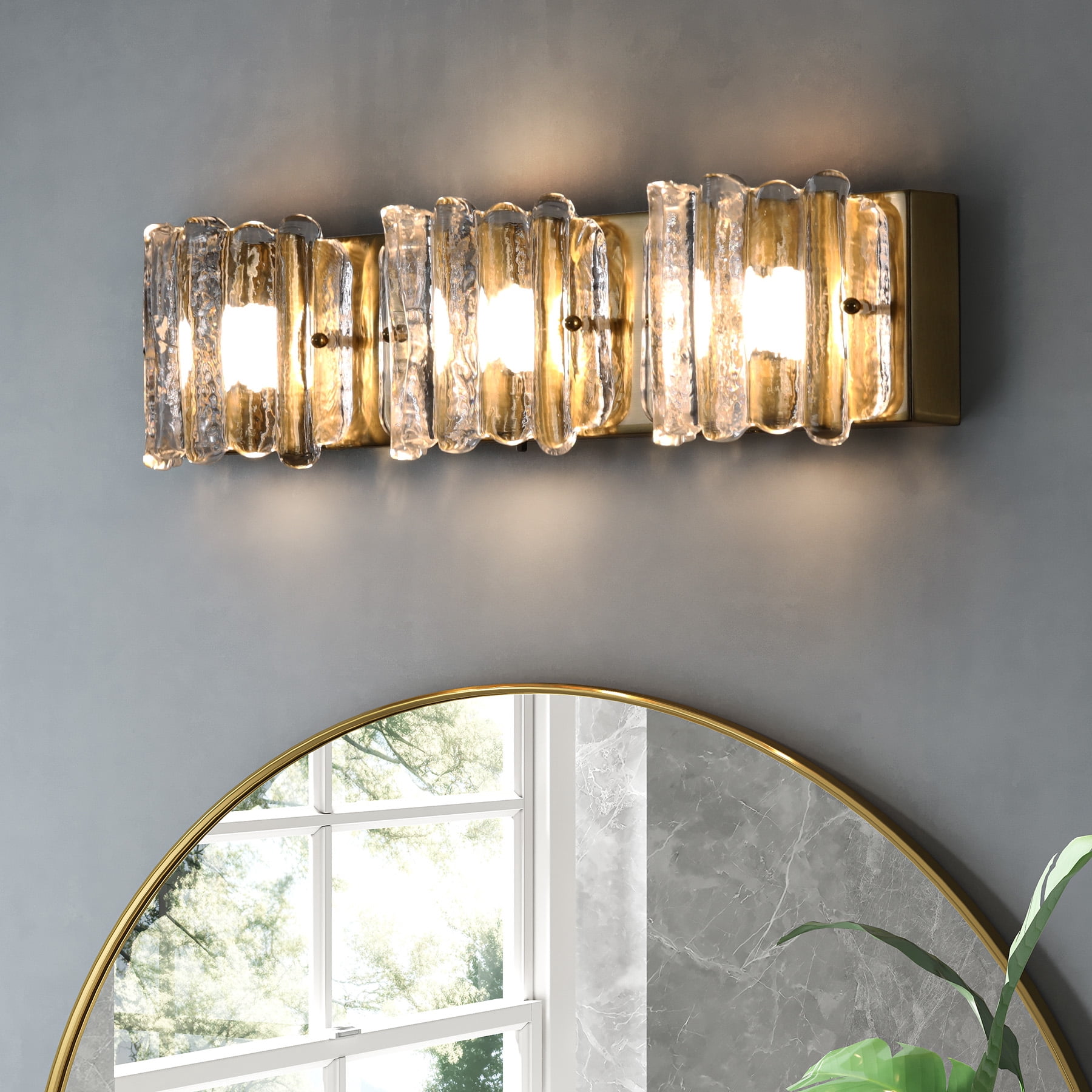 Curated visual reference: Visual Reference: Tribesigns 21 3 Light Bathroom Light Fixtures With Energy Efficient