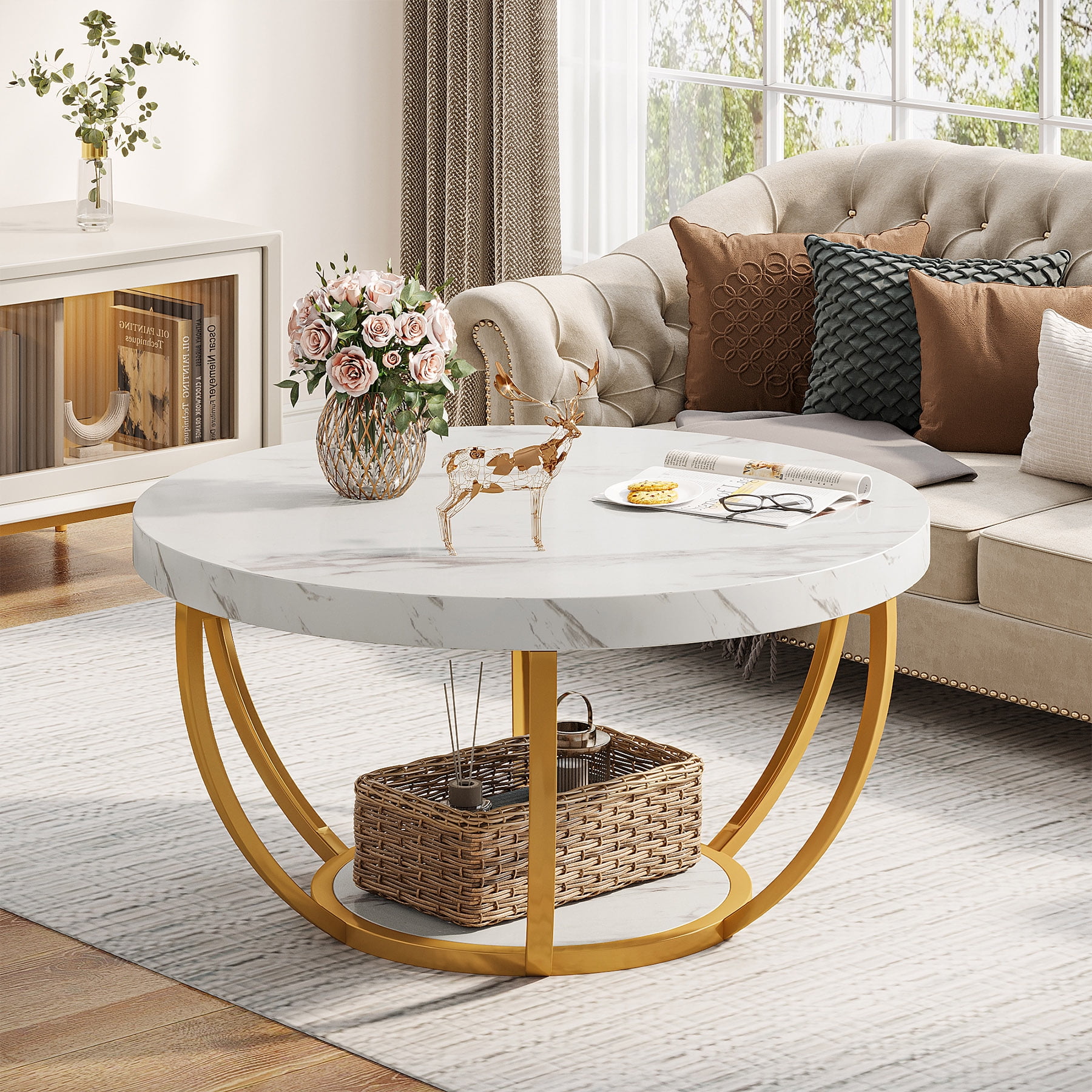 Tribesigns coffee table discount