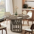 thumbnail image 1 of Finmind 47" Dining Table - Round Wooden Kitchen Table for 4-6 People, Modern Large Room Table, 1 of 6
