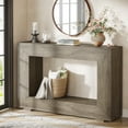 thumbnail image 1 of Tribesigns 47-Inch Console Table, Farmhouse Entryway Console Table with Storage, 1 of 9