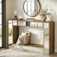 thumbnail image 1 of Tribesigns 47-Inch Console Table, Farmhouse Entryway Console Table with Storage, Industrial Silver Accent Table for Living Room, Entrance, 1 of 9