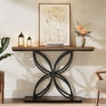 thumbnail image 1 of Tribesigns 47-Inch Console Table for Entryway, Industrial Sofa Table with Unique Butterfly Metal Base for Entrance, Hallway, 1 of 7