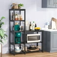 thumbnail image 1 of Tribesigns 5-Tier Kitchen Bakers Rack with Utility Storage Shelf, Freestanding Microwave Oven Stand Kitchen Spice Rack Shelf Organizer, 1 of 6