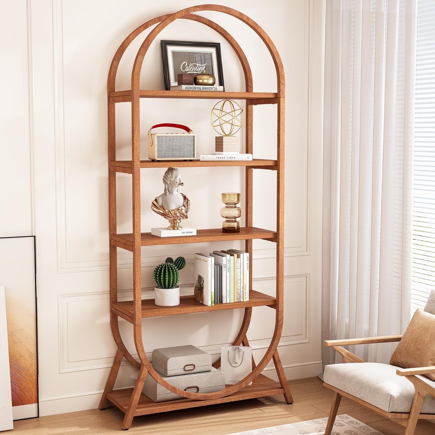 Tribesigns 5-Tier Bookshelf, 70.8 Tribesigns 5-Tier Bookshelf, 70.8