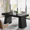 thumbnail image 1 of Tribesigns 55.1" Conference Table for 4-6 People, Modern Meeting Table with Thick Tabletop, 1 of 7
