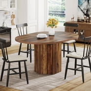 Better Homes & Gardens Lillian Fluted Round Expandable Dining Table ...