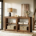 thumbnail image 1 of Tribesigns 59-Inch Farmhouse Console Table, 3-Tier Entryway Table with Storage, 1 of 7
