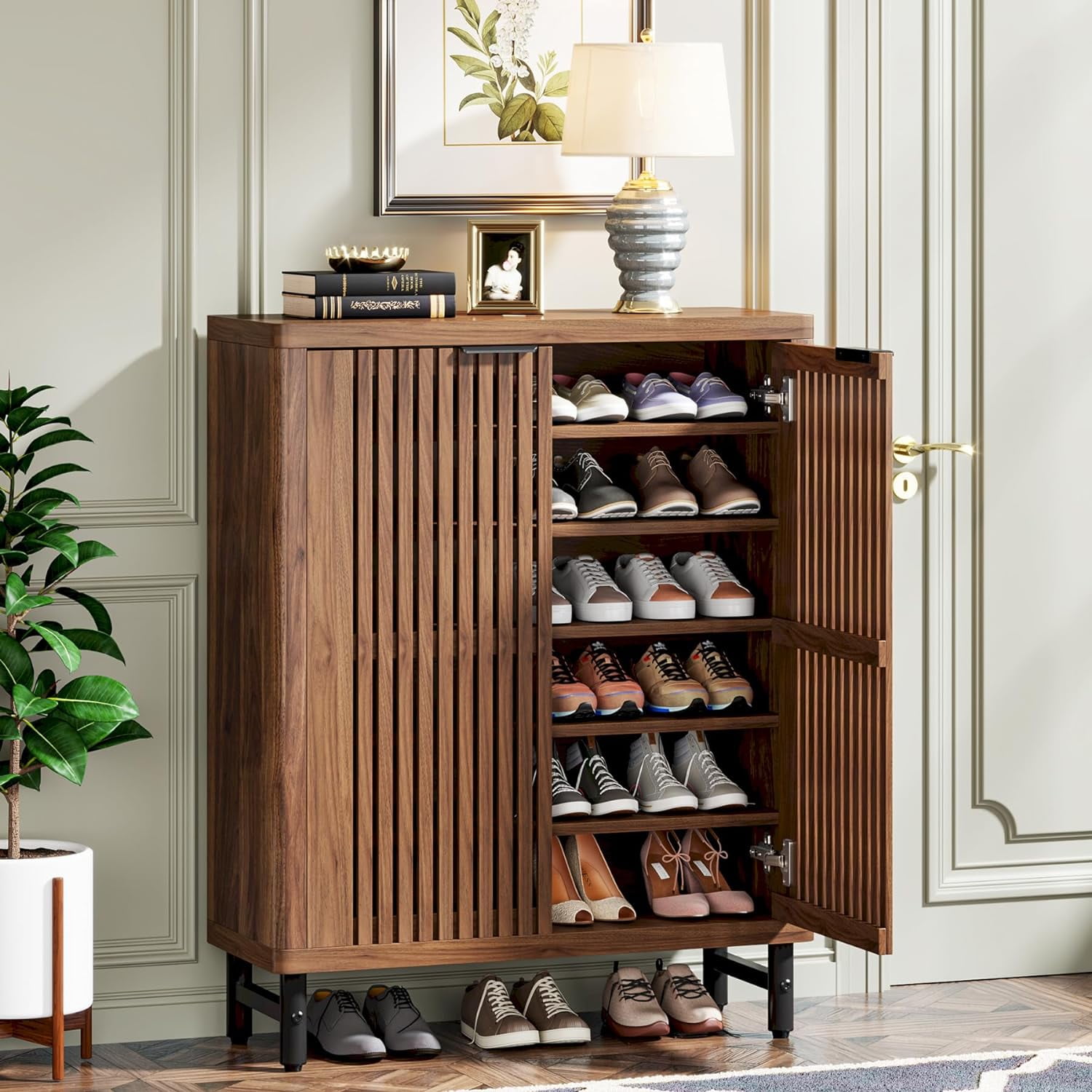 Japanese shoe rack for entryway best sale