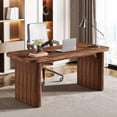 thumbnail image 1 of Finmind 62-Inch Executive Desk, Large Computer Office Desk, Modern Office Desks, 1 of 7