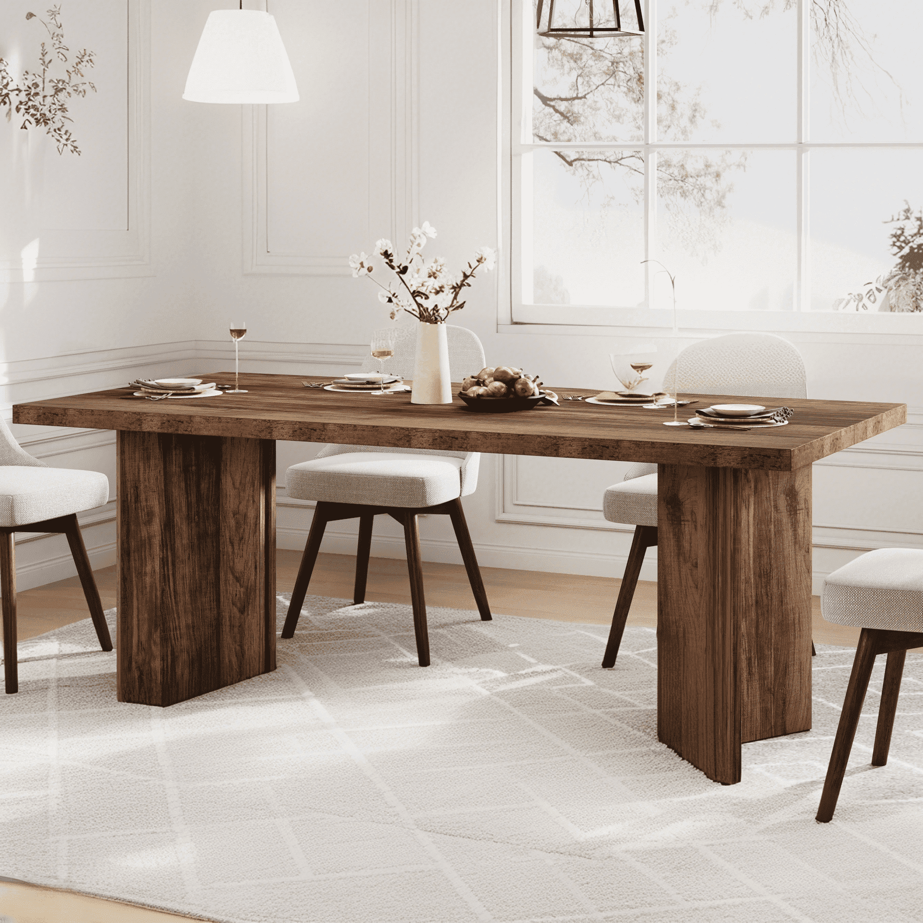当社の Dining & Kitchen Modern Jessamine Room 46 Table, 全巻セット