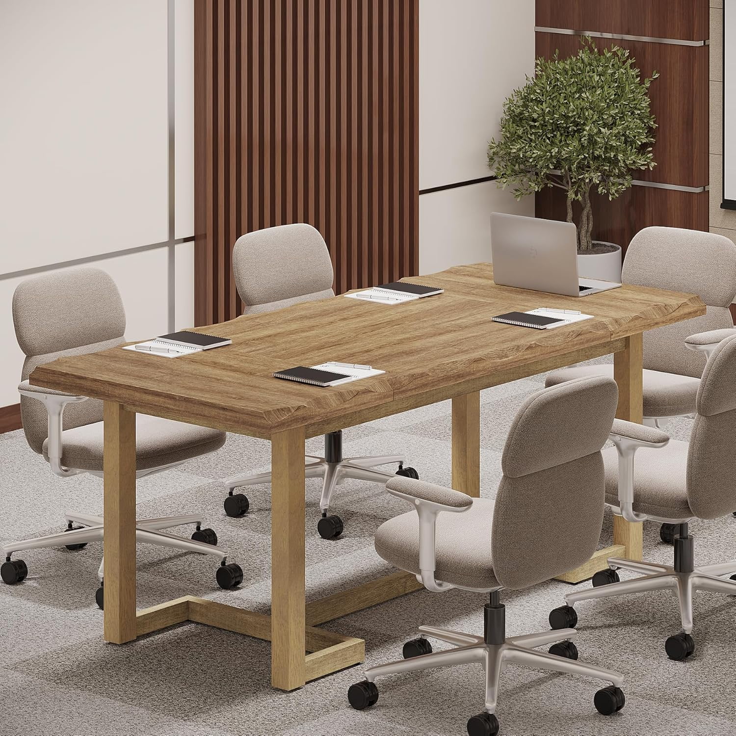 Rectangular meeting table discount