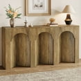 thumbnail image 1 of Tribesigns 63" Long Sofa Console Table, Farmhouse Entryway Table for Living Room, 1 of 9