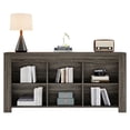 thumbnail image 1 of Tribesigns 63-inch Horizontal Bookcase With 6 Cubes Storage Organizer, 1 of 11