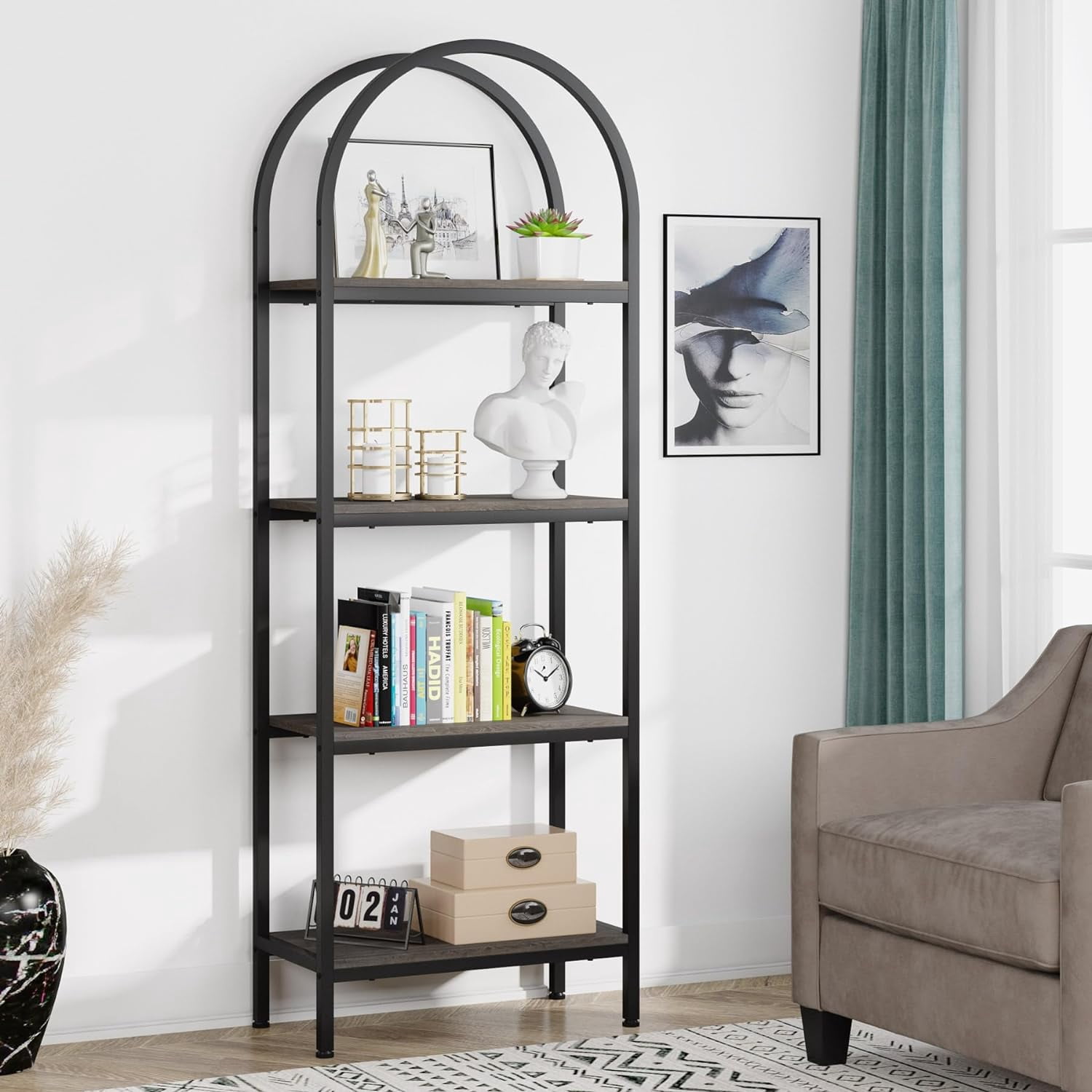 4-Tier Grey, 1PC