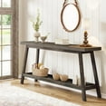 thumbnail image 1 of Tribesigns 71" Extra Long Console Table for Entryway, Farmhouse Console Entryway Table for Hallway, Entrance, Living Room, 1 of 7