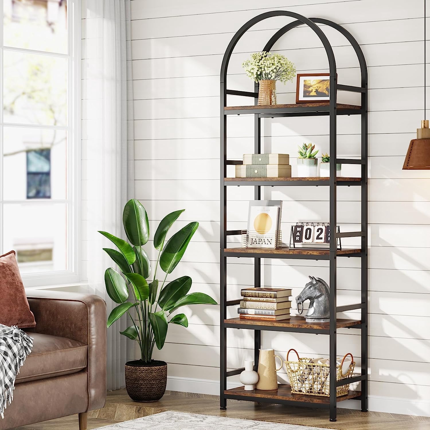 5-Tier Brown