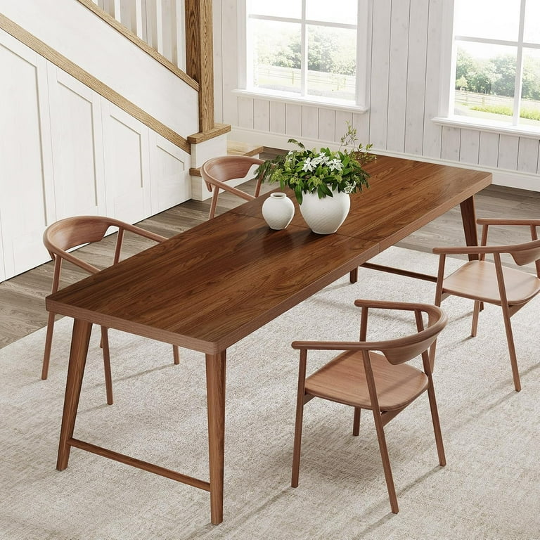 Tribesigns Dining Table, Mid-Century Modern Kitchen