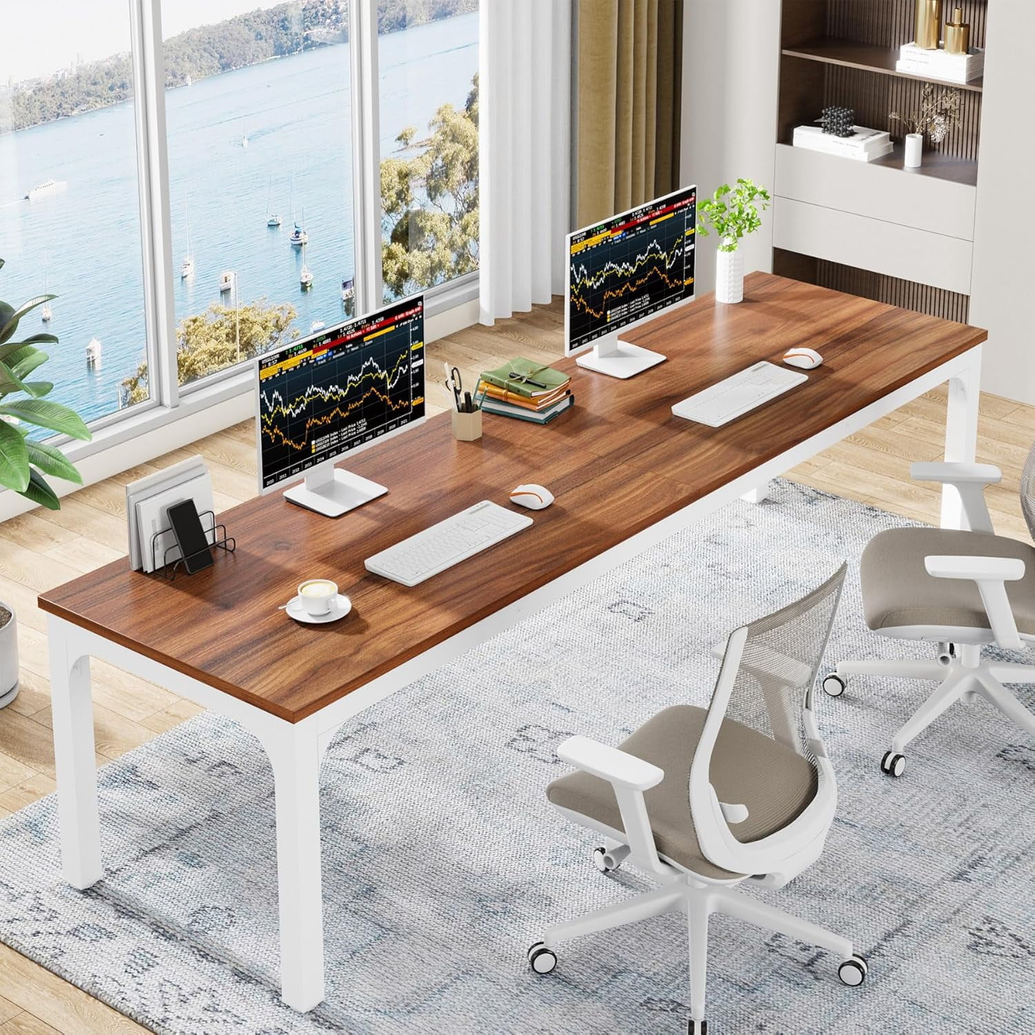 Tribesigns 78.7 inches 2 Person Desk, Double Office Tribesigns 78.7 inches 2 Person Desk, Double Office