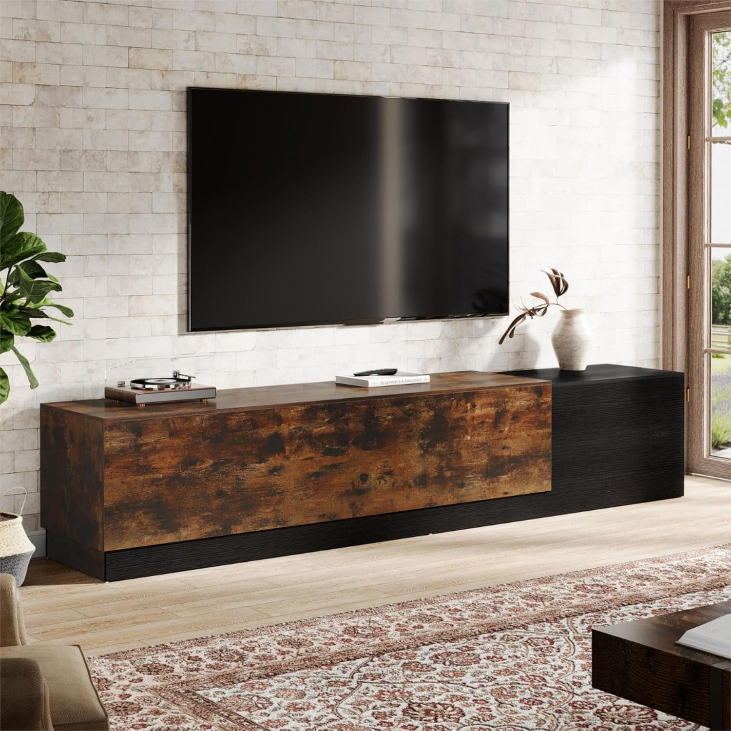 Extra Long Media Console Wallpaper For Iphone