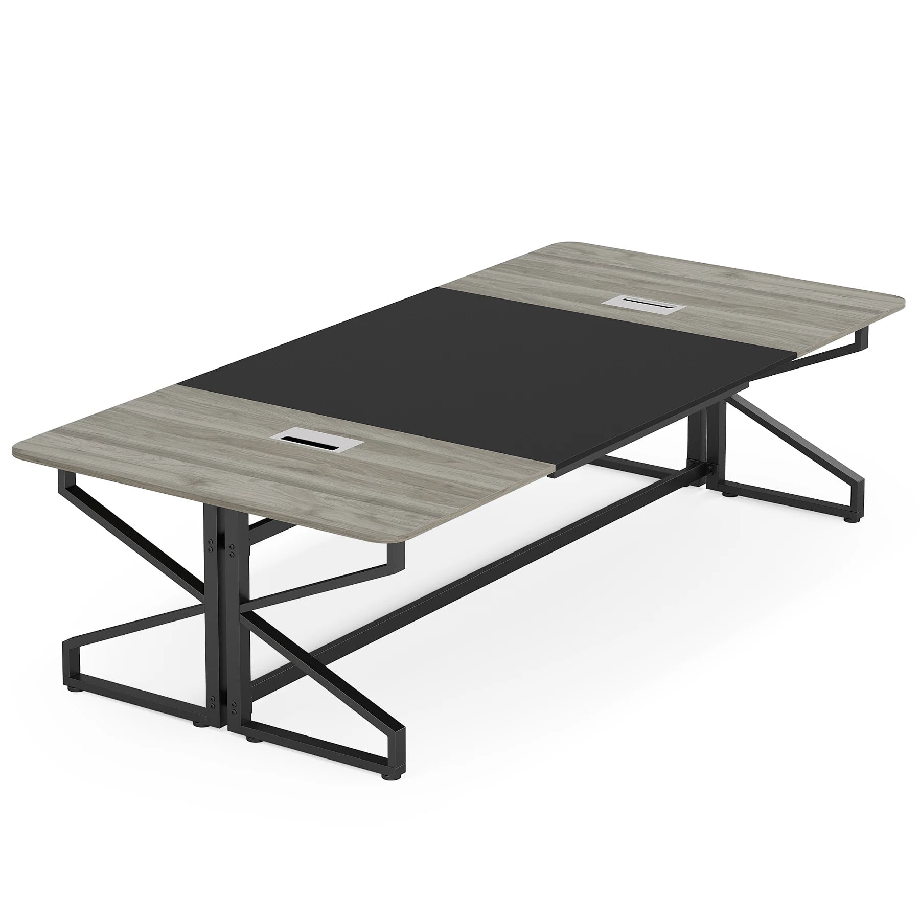 Tribesigns 8FT Conference Table, Rectangular Meeting Room Tables with