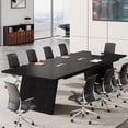 thumbnail image 1 of Tribesigns 8ft Conference Table, Large Meeting Table for 8-10 People, Business Seminar Furniture for Office Conference Room, 1 of 7