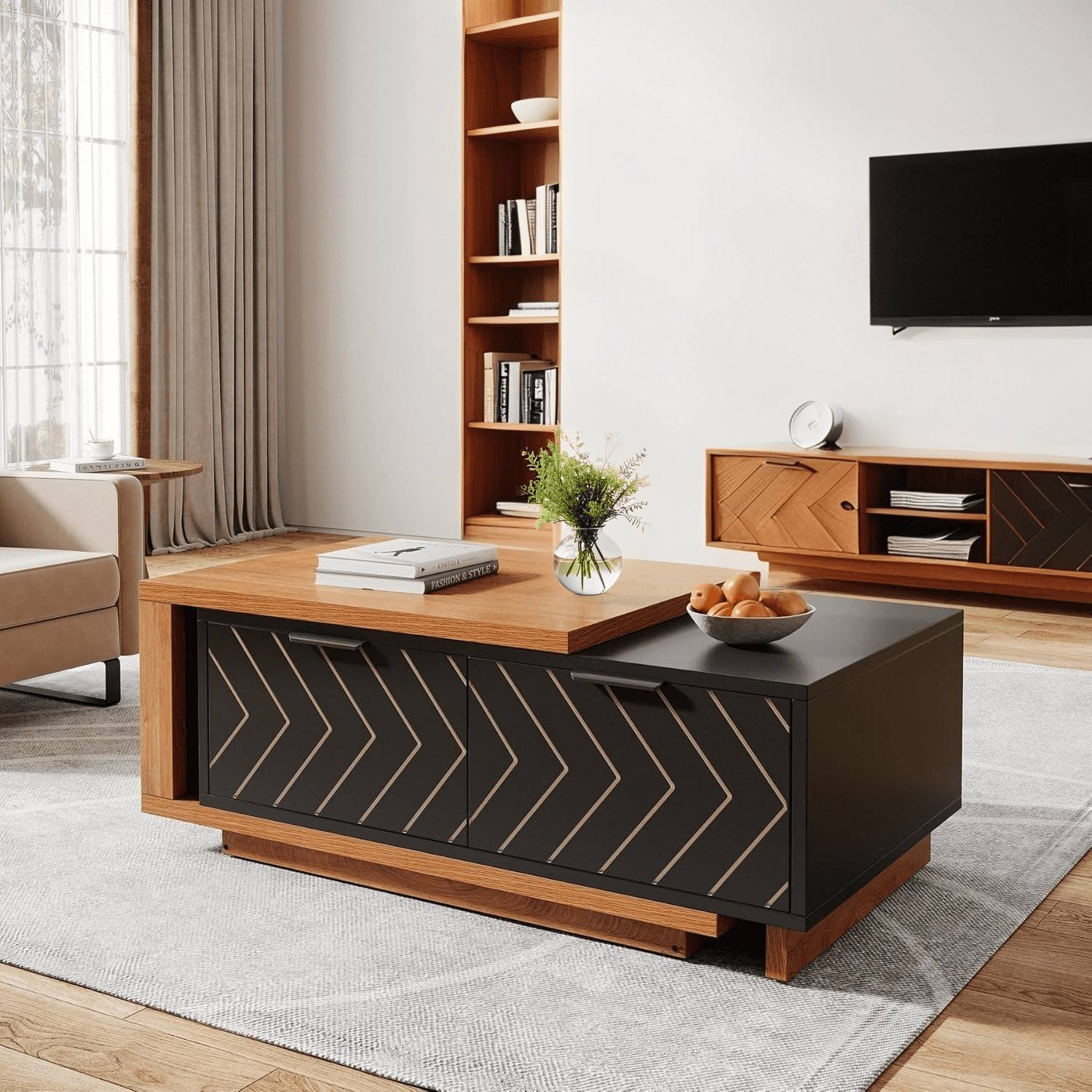 Center Table Light Tribesigns Coffee Table, 42