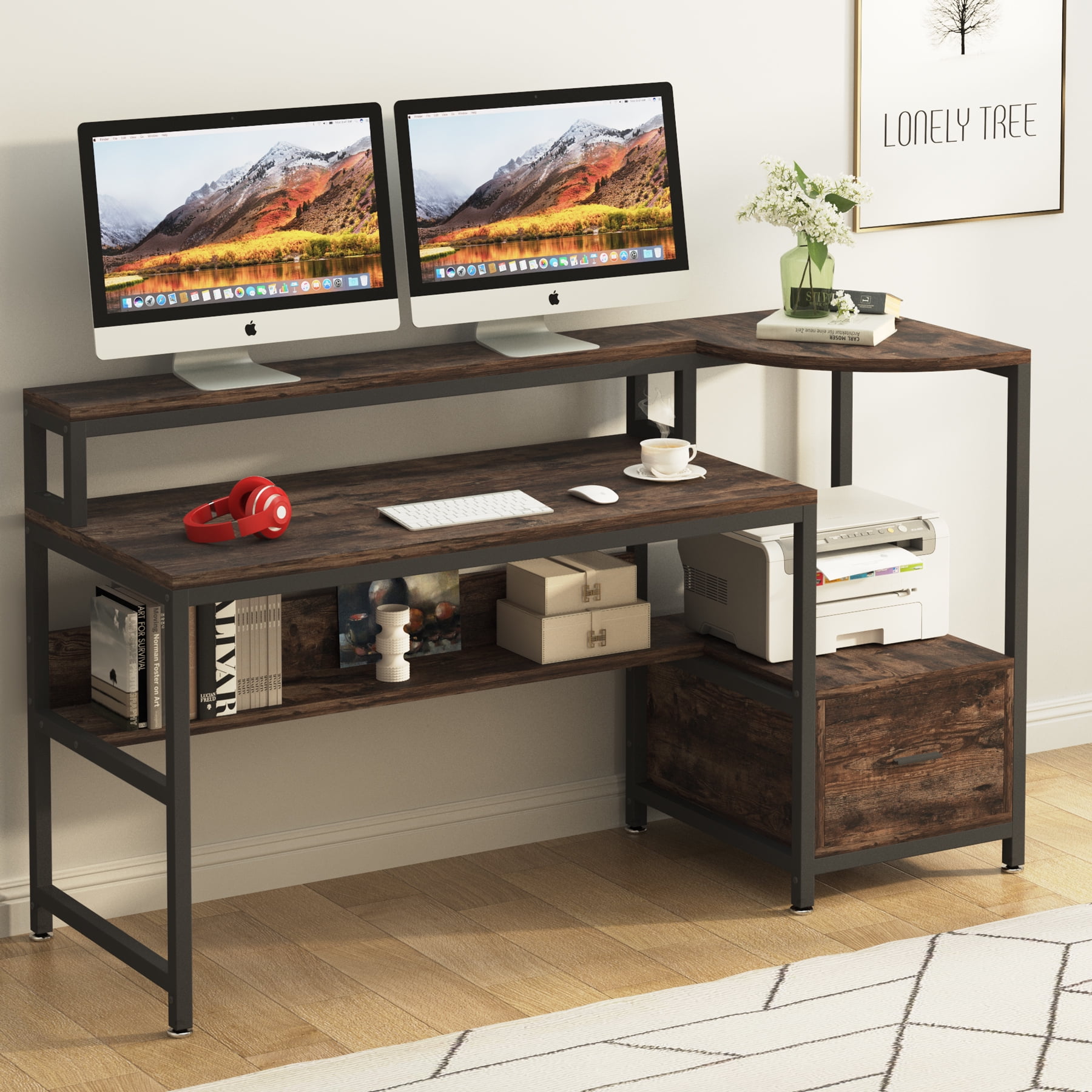 https://i5.walmartimages.com/seo/Tribesigns-Computer-Desk-Hutch-Storage-Shelves-63-Industrial-Home-Office-Monitor-Stand-File-Drawer-Study-Writing-Table-Workstation-Printer-Bookshelf_535dabd4-bc94-4874-8de7-b44ad98c690f.7dfe41f2b5d6adfea2235edcd212f03e.jpeg