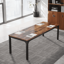 Tribesigns Conference Table, 78.7 Inche Rectangle Meeting Table, Large Business Tables for 6-8 People (Only Table)