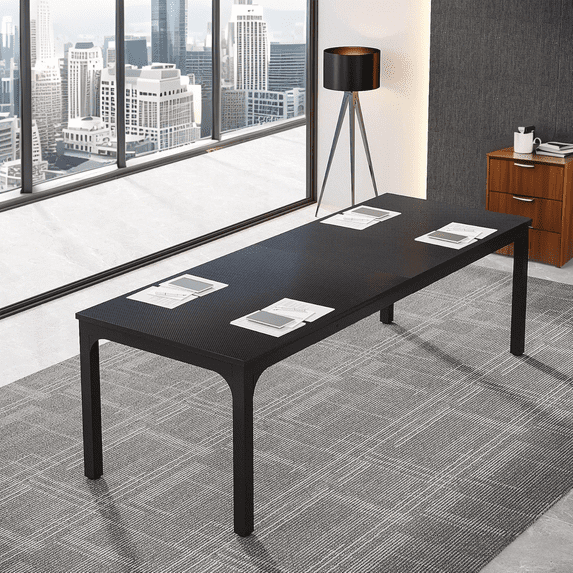Tribesigns Conference Table, 78.7 Inche Rectangle Meeting Table, Large Business Tables for 6-8 People (Only Table)