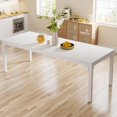 Tribesigns Dining Table for 68 Person, 78 inch Extra Long Rectangular