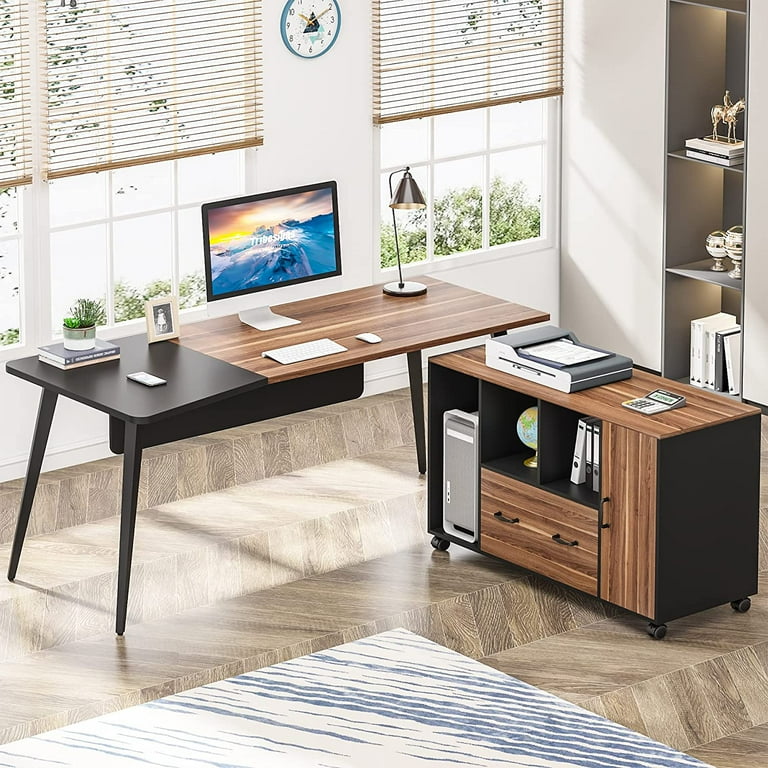 70 inch 2024 desk with drawers