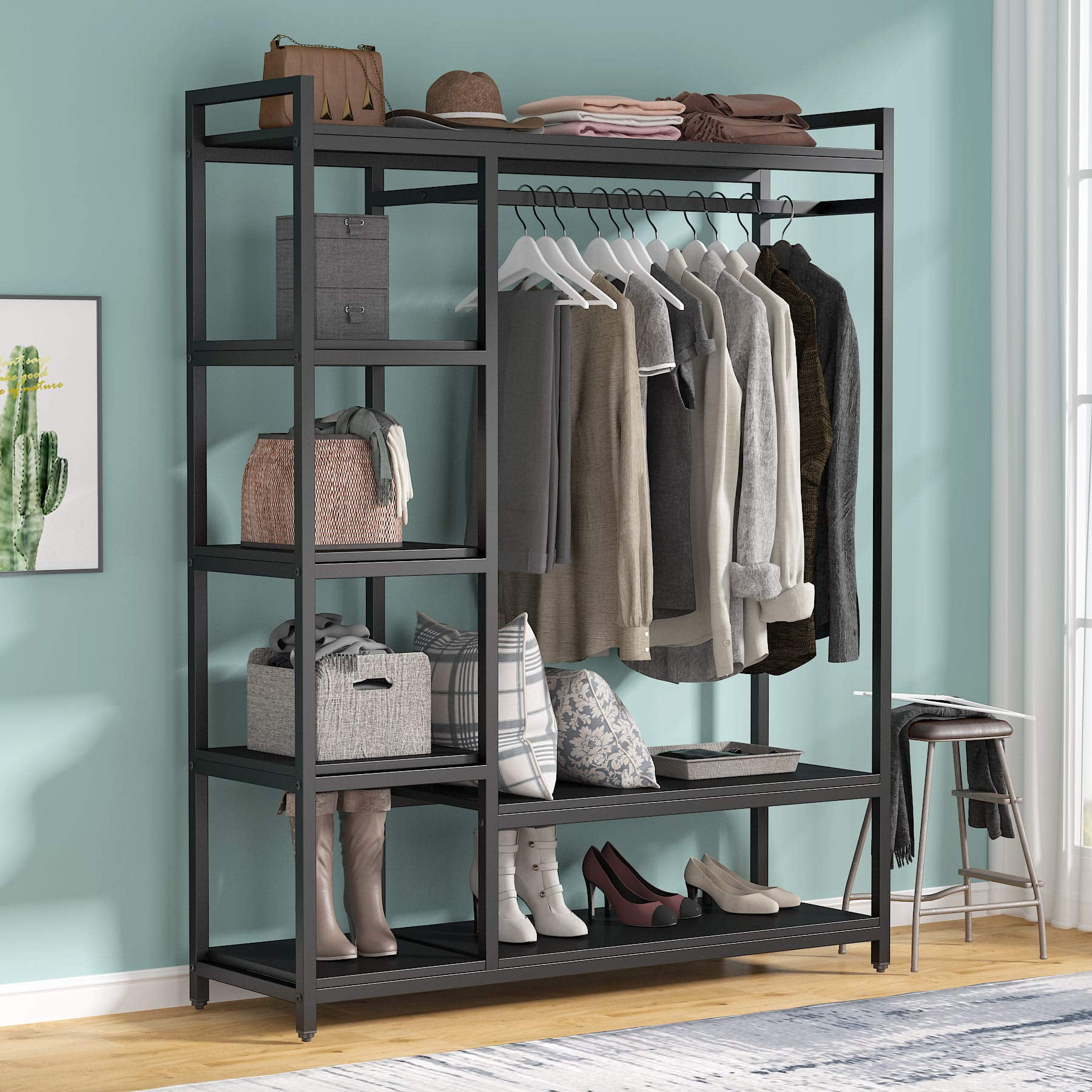 Free standing closet rack sale