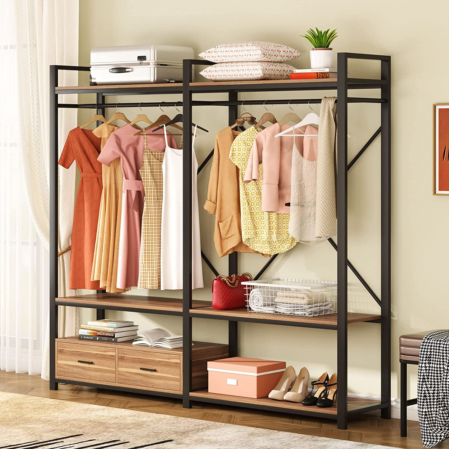 https://i5.walmartimages.com/seo/Tribesigns-Freestanding-Closet-Organizer-Double-Hanging-Rod-Clothes-Garment-Rack-with-Drawers-for-Bedroom-Walnut_b5c2a4f8-17e7-4fd1-87ac-49452c8e6c1d.ba2e003ca2ef49f80975ca4e90898d94.jpeg
