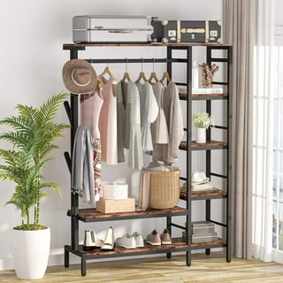 Free standing clothes rack walmart sale
