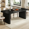 thumbnail image 1 of Tribesigns Kitchen Dining Table for 4-6 People, 62-Inch Modern Farmhouse Dining Table (Only Table), 1 of 7