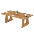 thumbnail image 1 of Tribesigns Large Conference Table, 70.9 Inches Rectangular Office Desk, Rustic Wood Conference Meeting Room Table for 6-8 People, Breakroom, Reception Office Furniture (Brown), 1 of 11