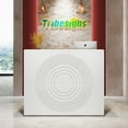 thumbnail image 1 of Tribesigns Modern 47" Front Desk, Wood Reception Desk Retail Counter for Salon, Home Office, White, 1 of 7