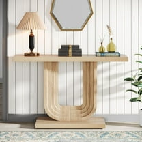 Tribesigns Narrow Console Table, 39.3 inch Farmhouse Wood Entryway Table Sofa Table for Entryway
