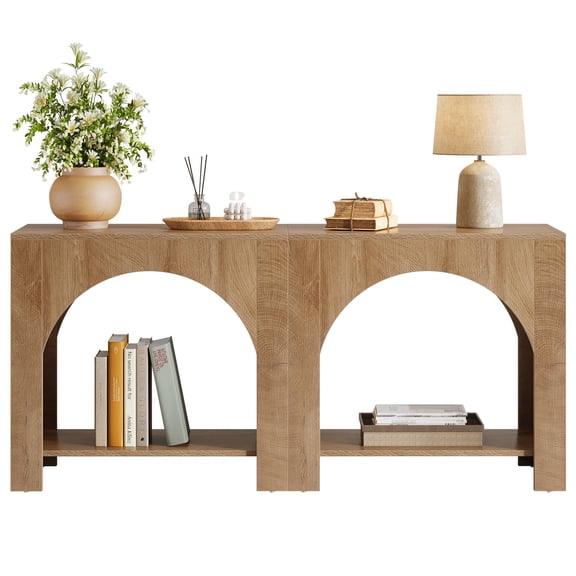 Tribesigns Nightstand Set of 2 with Storage, Large Bedside Table Set of 2 for Bedroom, Farmhouse Night Stand with Wooden Base, Wooden Side End Table for Bedoom, Easy Assembly (Set of 2)