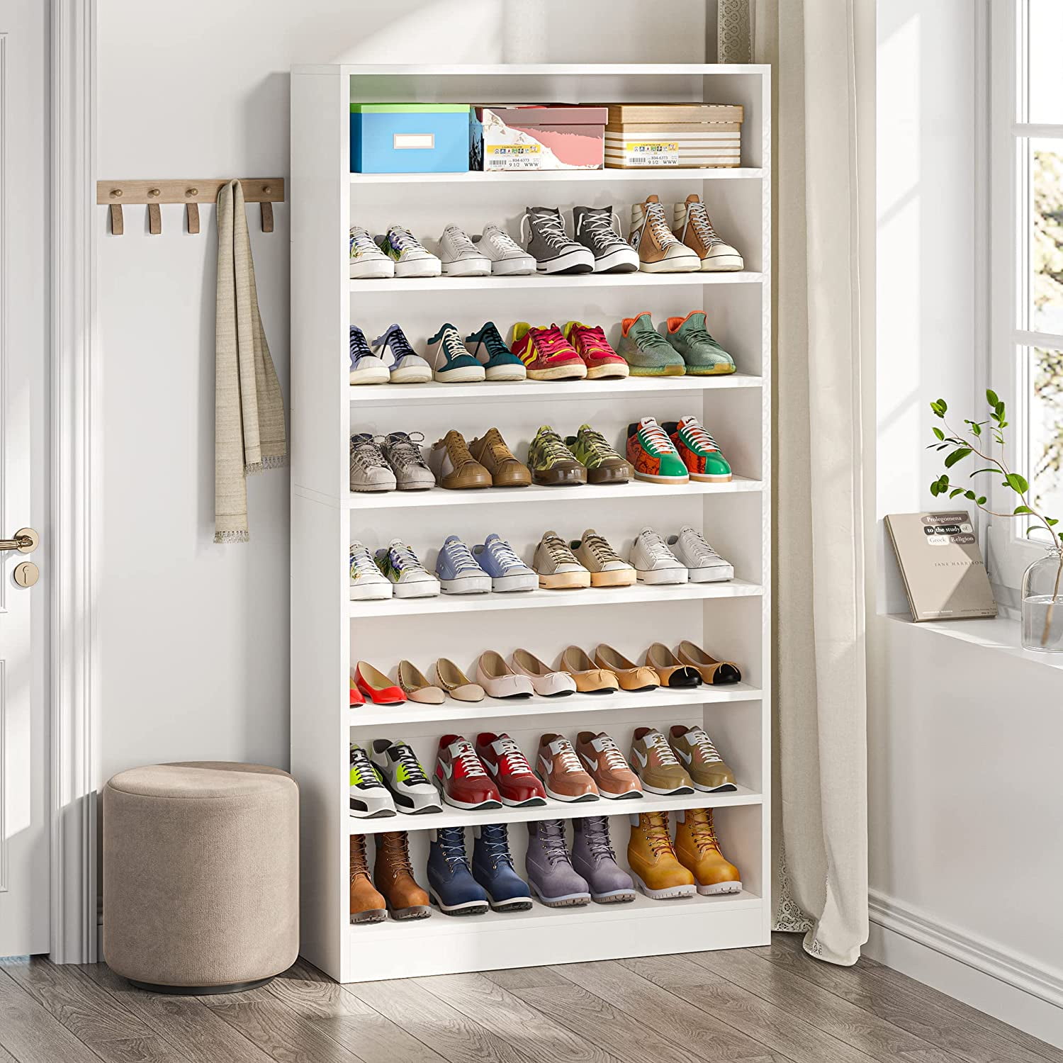 https://i5.walmartimages.com/seo/Tribesigns-Shoe-Cabinet-9-Tiers-40-45-Pairs-Heavy-Duty-Wood-Freestanding-Storage-70-8-Tall-Cabinet-Open-Entryway-White_c9a4bf15-781c-4e2d-8840-fdd33ce423db.4b299bb58392b3f1e4291e9db7d677f8.jpeg