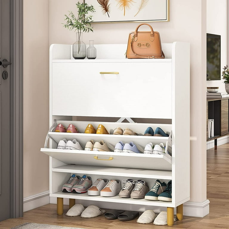 https://i5.walmartimages.com/seo/Tribesigns-Shoe-Storage-Cabinet-2-Tier-Freestanding-Shoe-Storage-Rack-with-Flip-Doors-White_d6e7cb61-5817-408f-9bbb-a9bebea34313.bd3b01382b110150ab2f39f9032739a1.jpeg?odnHeight=768&odnWidth=768&odnBg=FFFFFF