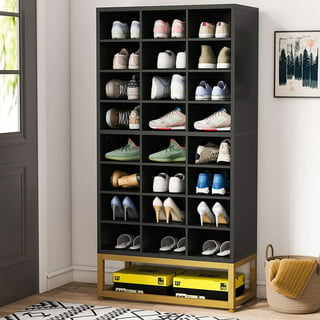 Fish hunter Shoe Organizer Closet Storage Solution With Clear