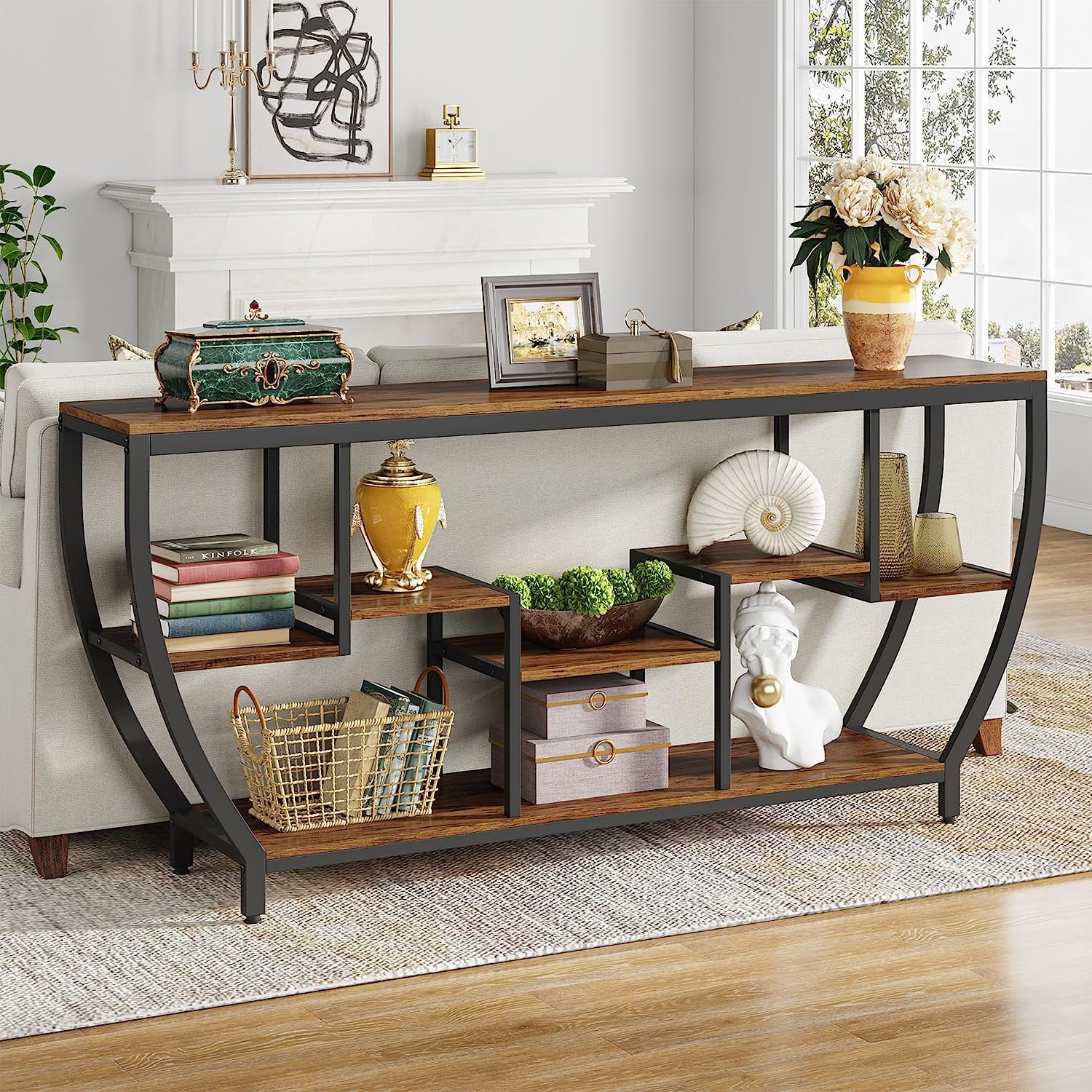 17 Stories Faithlyn 70.86'' Console Table