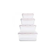 Tribest Glaslife Air Tight Glass Storage Containers, Rectangular GLR04SN SD