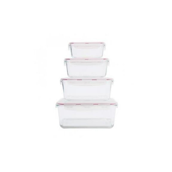 Tribest Glaslife Air Tight Glass Storage Containers, Rectangular GLR04SN SD