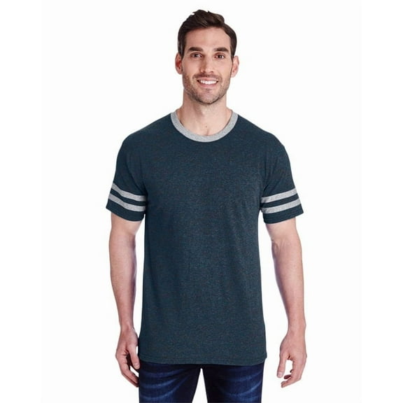 Triblend Ringer Varsity T-Shirt - 602MR