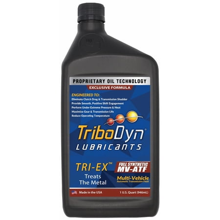 TriboDyn Full Synthetic Automatic Transmission Fluid - Professional Formula - Quart Bottle