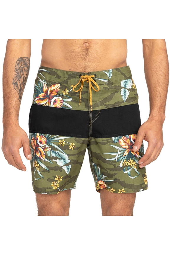 Tribong OG Mid Length Boardshorts [Jungle]