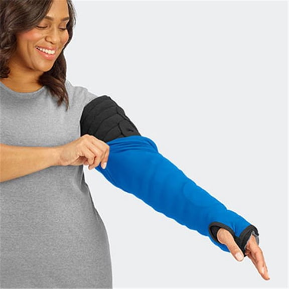 Tribute 24-3941B MCP to Axilla UE-BG Regular Sleep Sleeve, Blue - Small